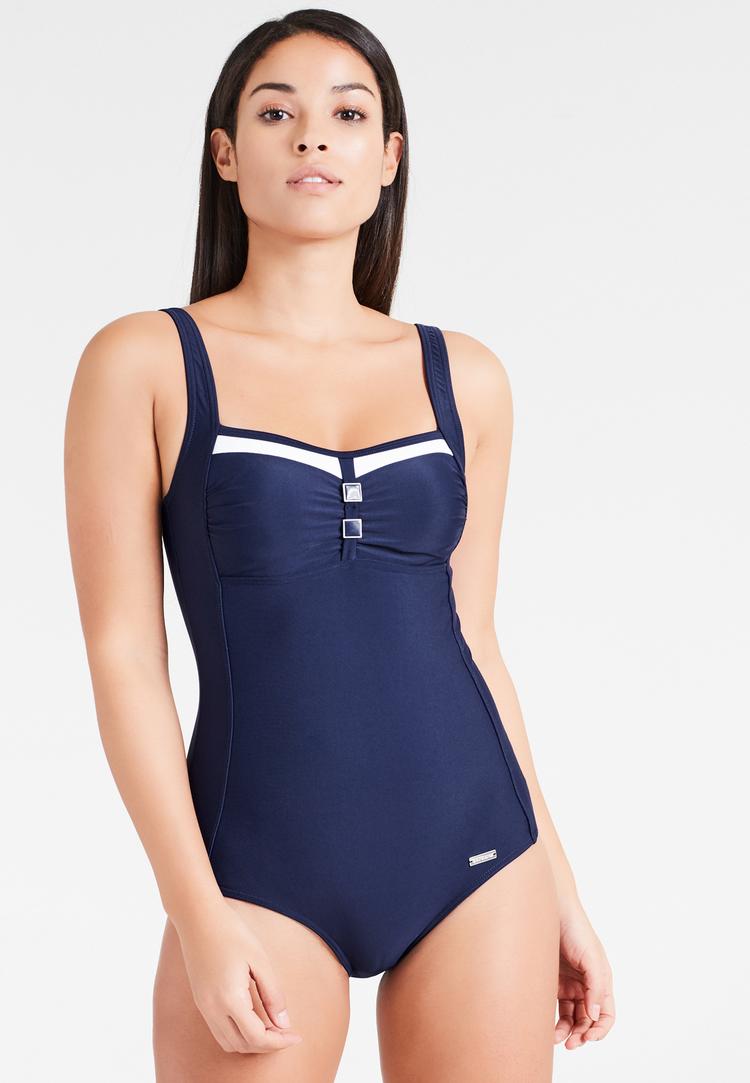 Lascana Lascana Badeanzug Badeanzug Damen - marine - 3 | SportScheck