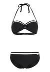 Lascana B&uuml;gel-Bandeau-Bikini Bikini Set Damen - schwarz