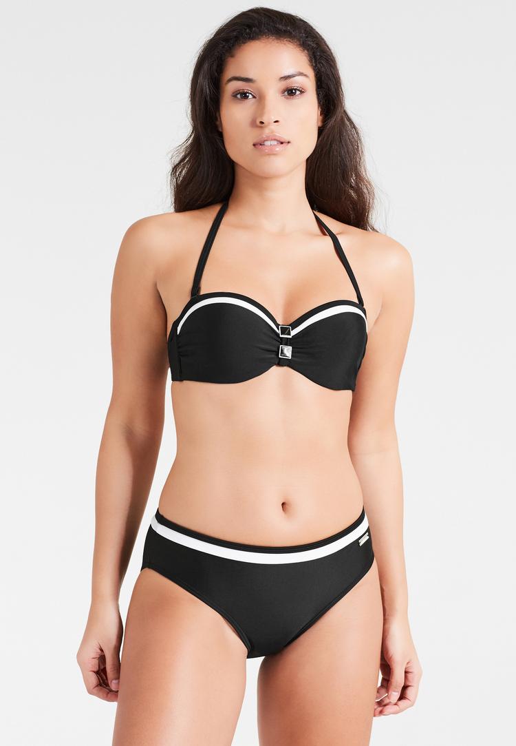 Lascana Lascana B&uuml;gel-Bandeau-Bikini Bikini Set Damen - schwarz - 1 | SportScheck