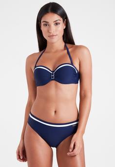 Rückansicht von Lascana Bügel-Bandeau-Bikini Bikini Set Damen marine