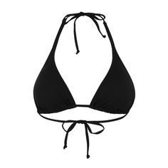 Buffalo Triangel-Bikini-Top Bikini Oberteil Damen schwarz