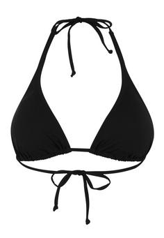 Buffalo Triangel-Bikini-Top Bikini Oberteil Damen schwarz