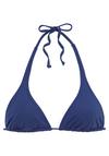 Buffalo Triangel-Bikini-Top Bikini Oberteil Damen - blau