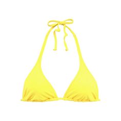 Buffalo Triangel-Bikini-Top Bikini Oberteil Damen gelb
