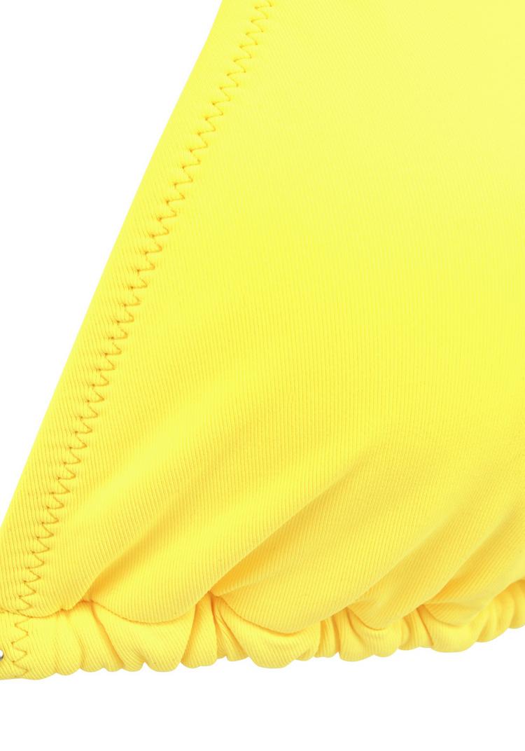 Buffalo Buffalo Triangel-Bikini-Top Bikini Oberteil Damen - gelb - 0 | SportScheck