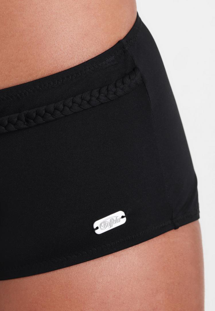 Buffalo Buffalo Bikini-Hotpants Bikini Hose Damen - schwarz - 1 | SportScheck