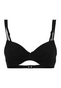 Buffalo B&uuml;gel-Bikini-Top Bikini Oberteil Damen schwarz