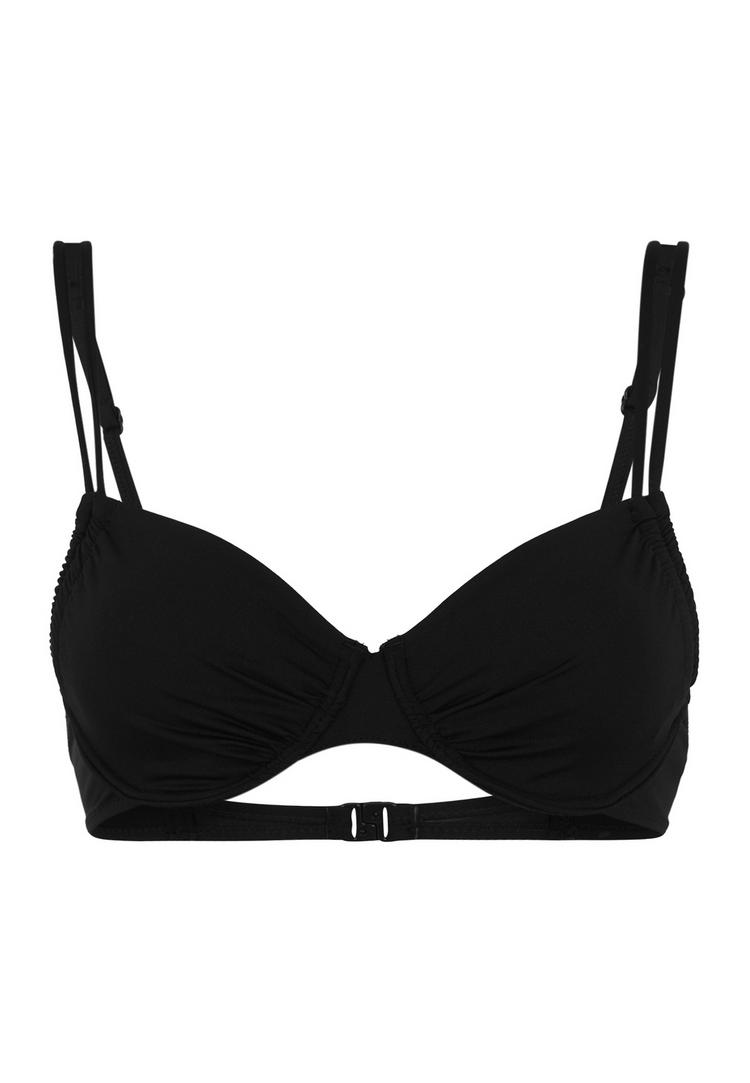 Buffalo Buffalo B&uuml;gel-Bikini-Top Bikini Oberteil Damen - schwarz - 0 | SportScheck