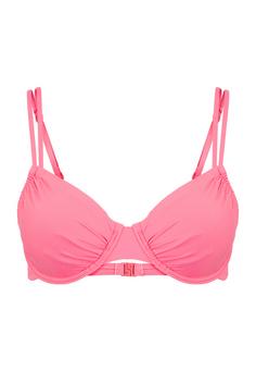 Buffalo B&uuml;gel-Bikini-Top Bikini Oberteil Damen rosa