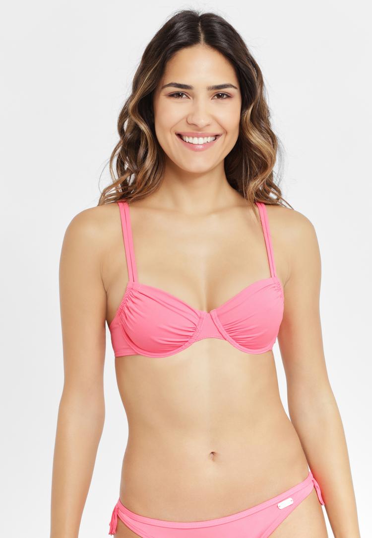 Buffalo Buffalo B&uuml;gel-Bikini-Top Bikini Oberteil Damen - rosa - 1 | SportScheck