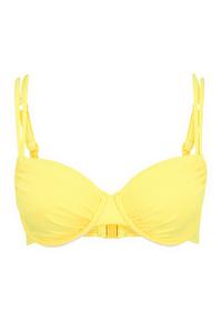 Buffalo B&uuml;gel-Bikini-Top Bikini Oberteil Damen - gelb