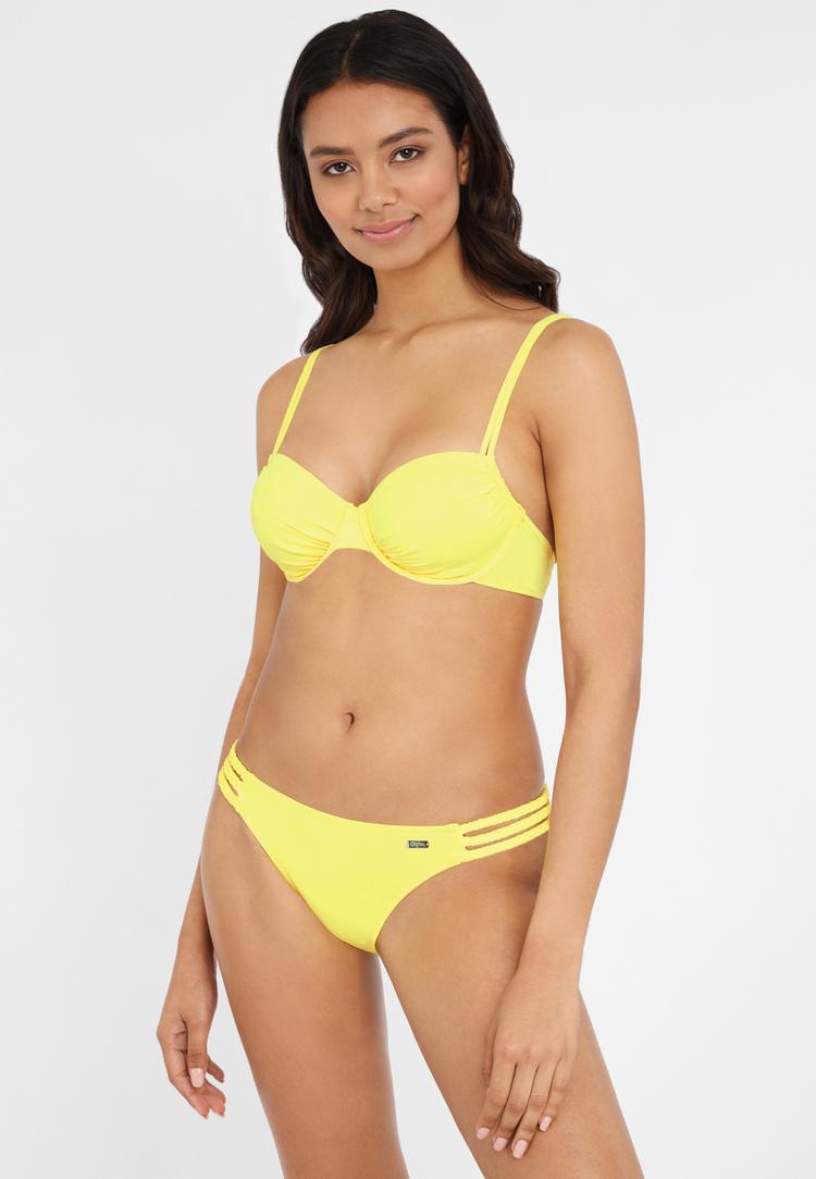 Buffalo Buffalo B&uuml;gel-Bikini-Top Bikini Oberteil Damen - gelb - 0 | SportScheck