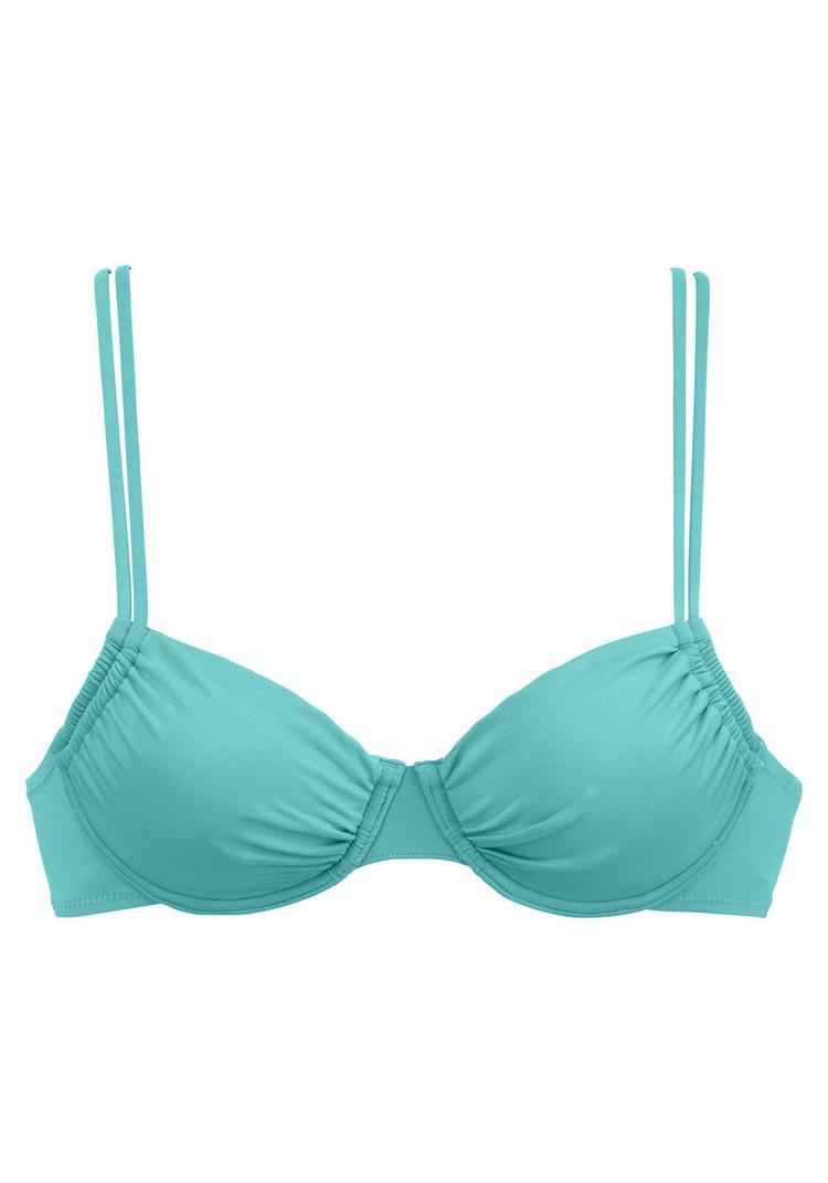 Buffalo Buffalo B&uuml;gel-Bikini-Top Bikini Oberteil Damen - t&uuml;rkis - 0 | SportScheck