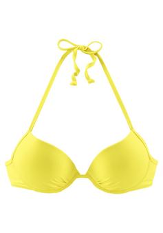 Buffalo Push-Up-Bikini-Top Bikini Oberteil Damen gelb