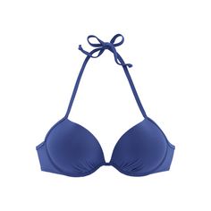 Buffalo Push-Up-Bikini-Top Bikini Oberteil Damen blau