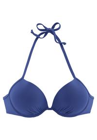 Buffalo Push-Up-Bikini-Top Bikini Oberteil Damen - blau
