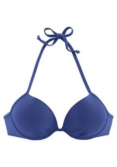 Buffalo Push-Up-Bikini-Top Bikini Oberteil Damen blau