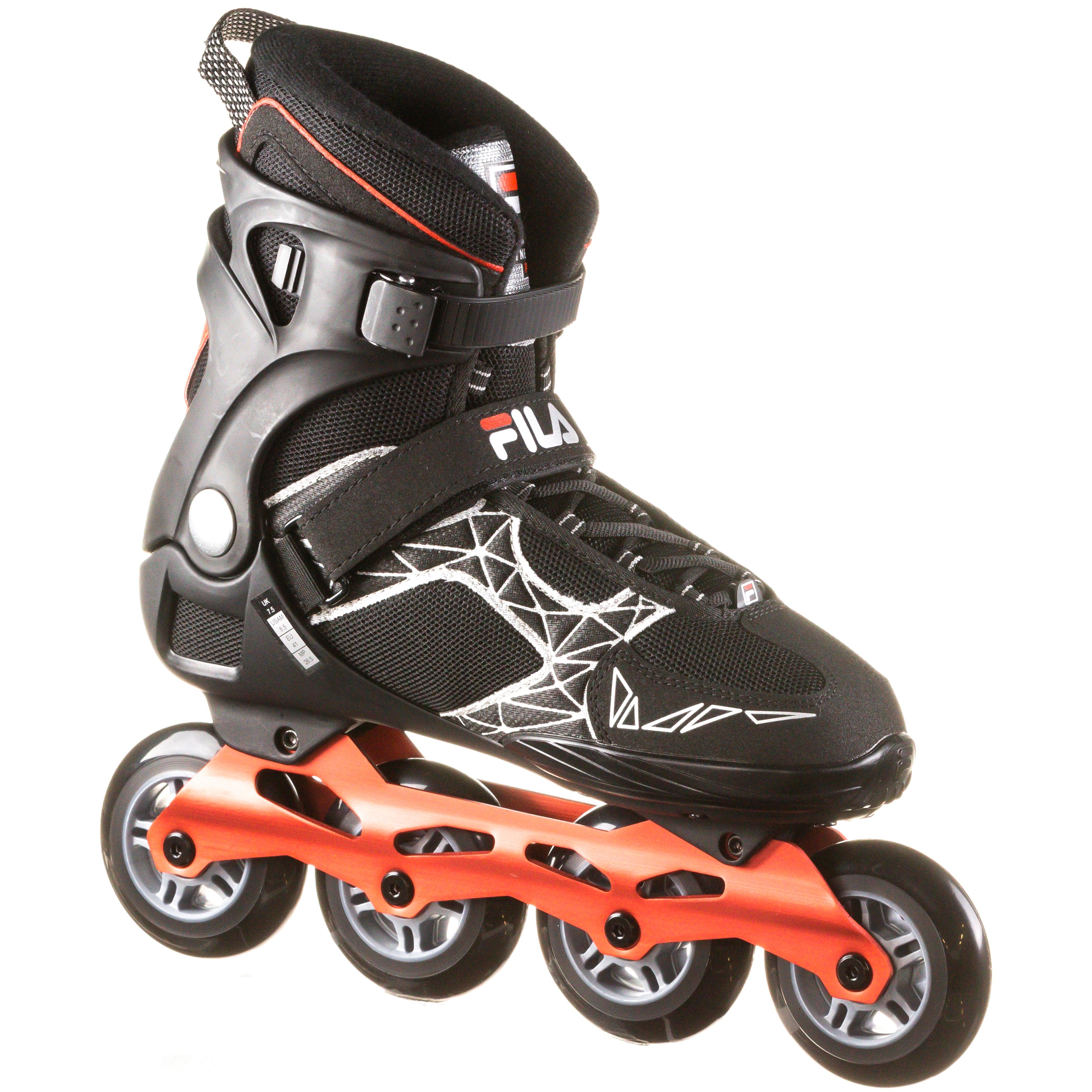 Patins Fila Legacy Pro 84 Black/Red + BRINDE - Savana Skate Shop