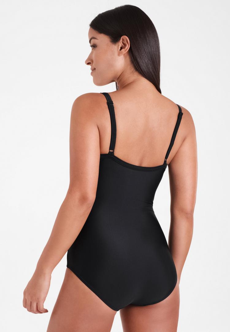 Lascana Lascana Badeanzug Badeanzug Damen - schwarz-wei&szlig; - 2 | SportScheck