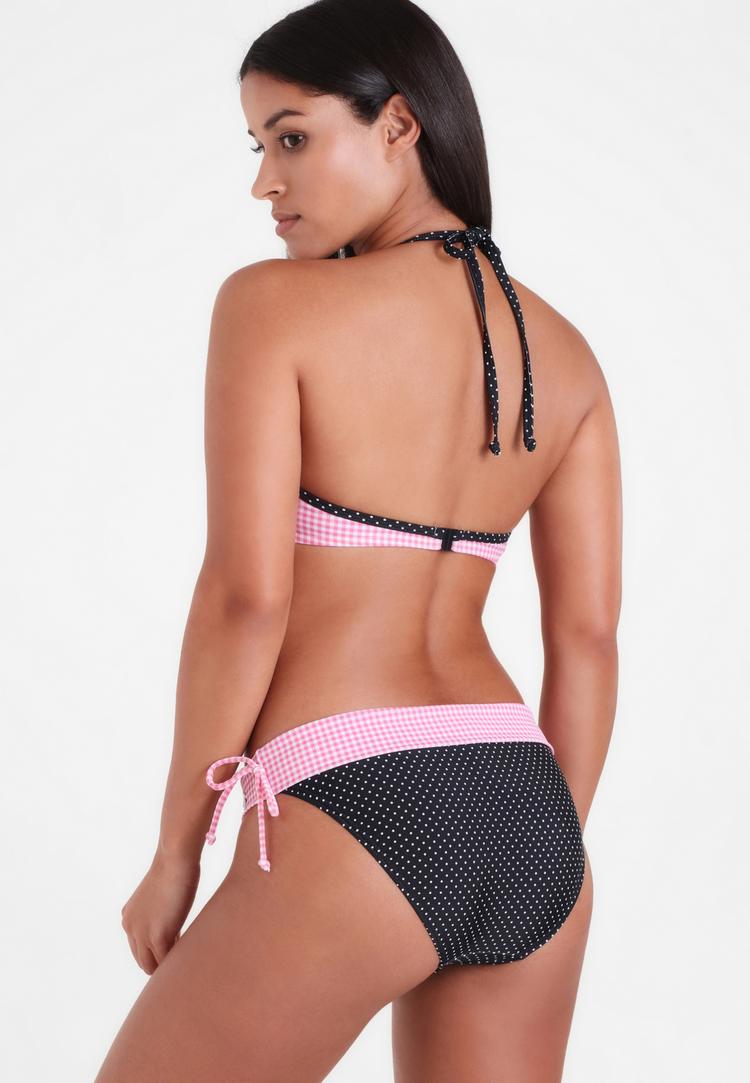 Buffalo Buffalo Bikini-Hose Bikini Hose Damen - rosa-schwarz - 2 | SportScheck