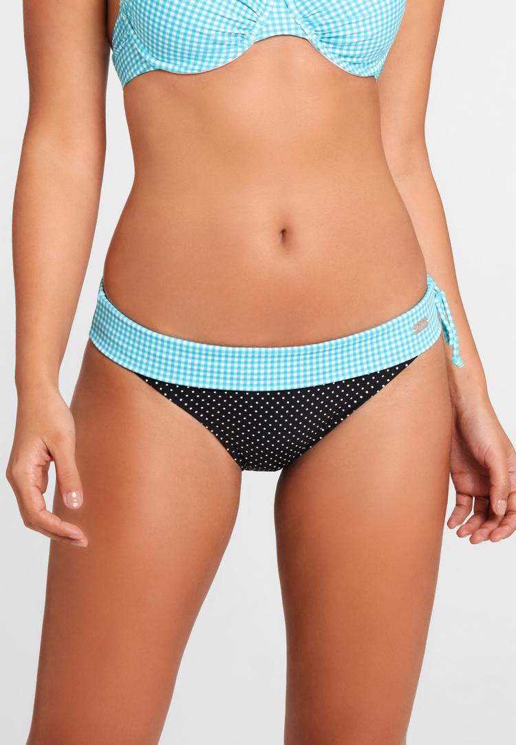 Buffalo Buffalo Bikini-Hose Bikini Hose Damen - t&uuml;rkis-schwarz - 1 | SportScheck
