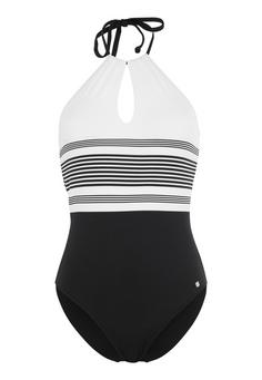Jette Joop Badeanzug Badeanzug Damen schwarz-weiß