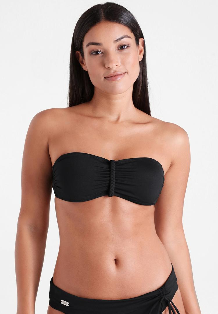 Buffalo Buffalo Bandeau-Bikini-Top Bikini Oberteil Damen - schwarz - 3 | SportScheck