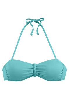 Buffalo Bandeau-Bikini-Top Bikini Oberteil Damen türkis