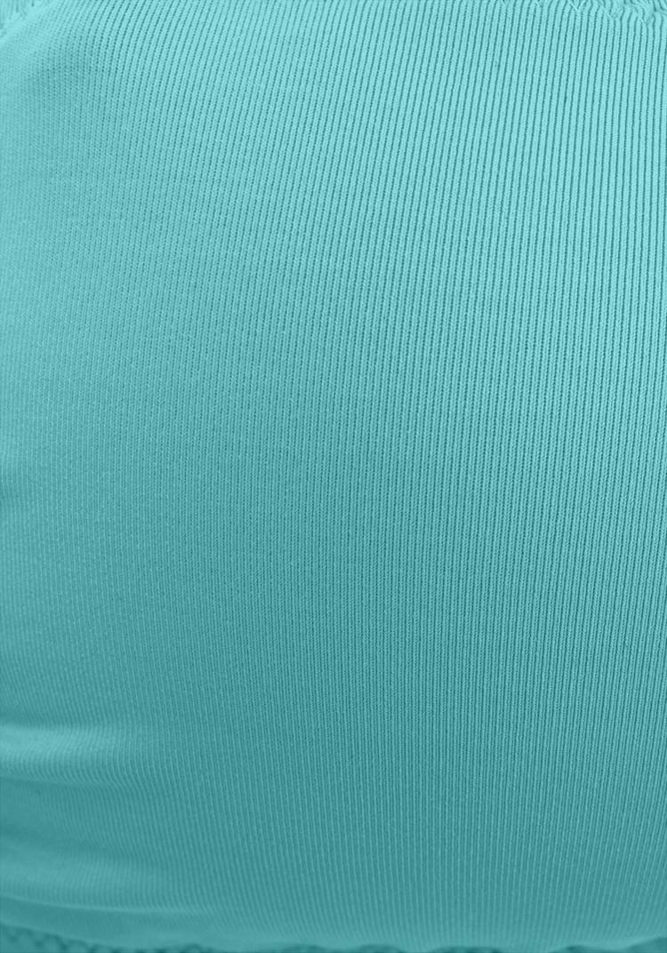 Buffalo Buffalo Bandeau-Bikini-Top Bikini Oberteil Damen - t&uuml;rkis - 1 | SportScheck