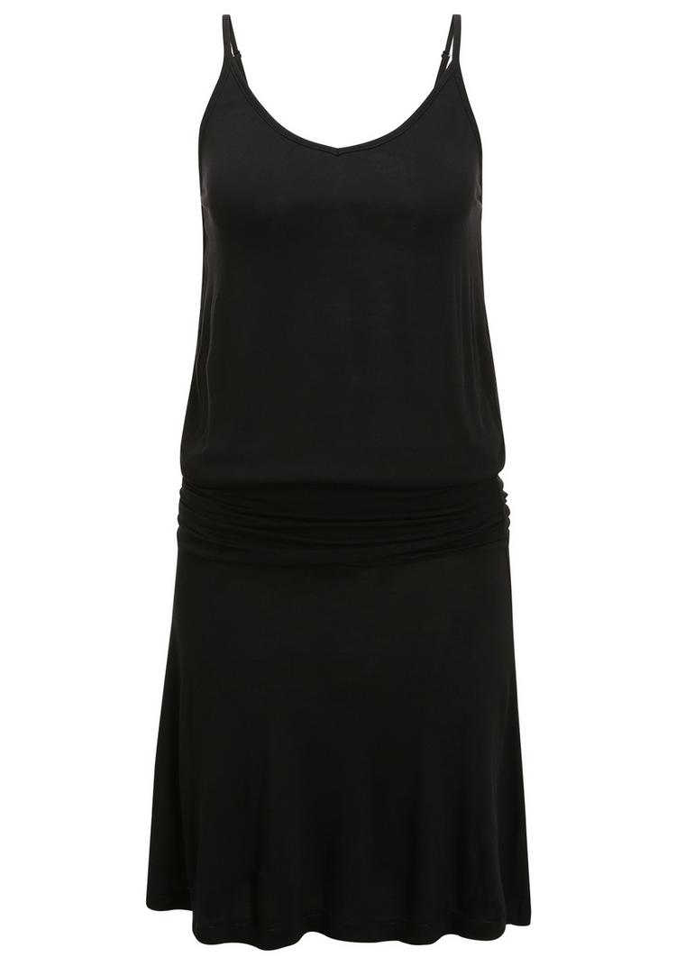 BEACH TIME BEACH TIME Strandkleid Tr&auml;gerkleid Damen - schwarz - 0 | SportScheck