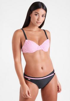 Rückansicht von Buffalo Bikini-Hose Bikini Hose Damen rosa-schwarz