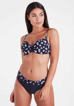 Rückansicht von Lascana Bügel-Bikini Bikini Set Damen marine-weiß