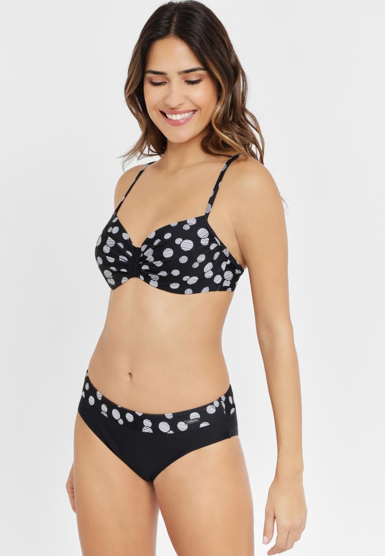 Lascana Lascana B&uuml;gel-Bikini Bikini Set Damen - schwarz-wei&szlig; - 1 | SportScheck