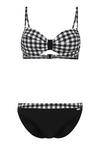 Lascana B&uuml;gel-Bikini Bikini Set Damen - schwarz-wei&szlig;