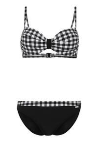 Lascana B&uuml;gel-Bikini Bikini Set Damen - schwarz-wei&szlig;