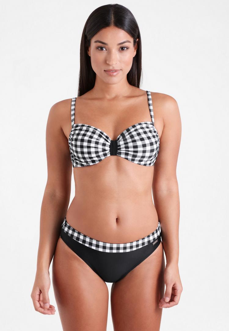 Lascana Lascana B&uuml;gel-Bikini Bikini Set Damen - schwarz-wei&szlig; - 1 | SportScheck