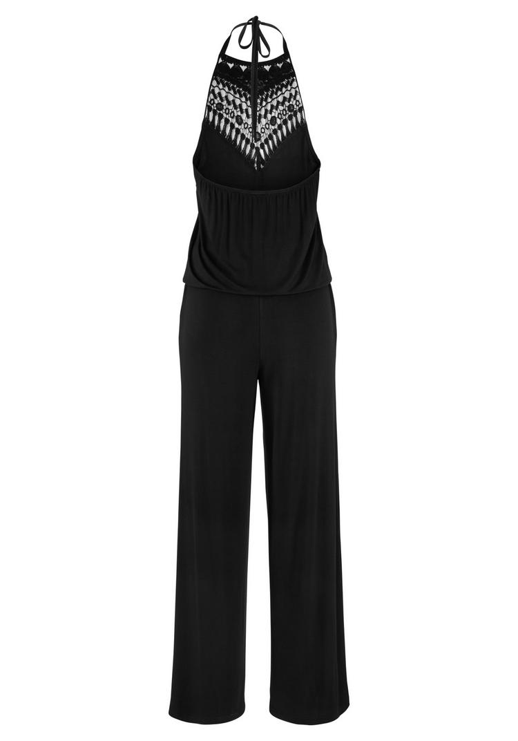 Lascana Lascana Neckholder-Overall Jumpsuit Damen - schwarz - 0 | SportScheck