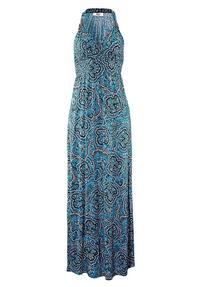 Lascana Maxikleid Maxikleid Damen - t&uuml;rkis-bedruckt