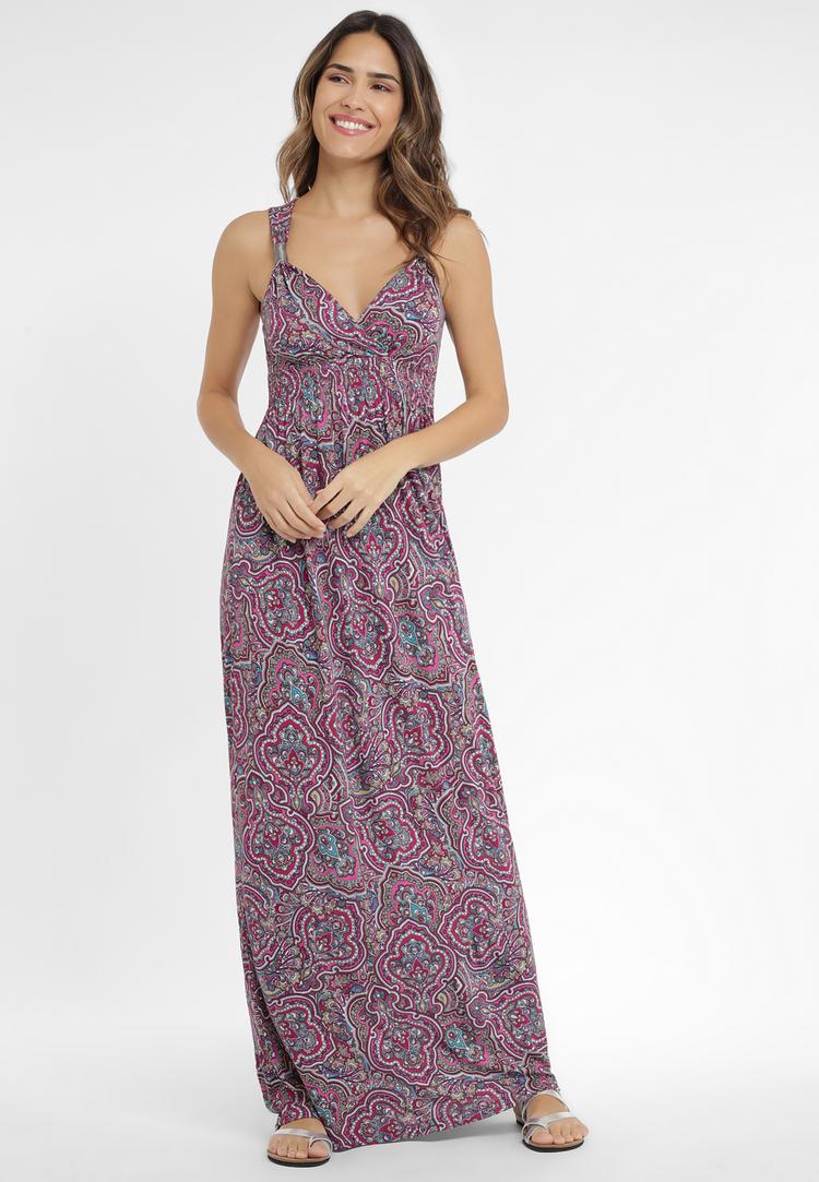 Lascana Lascana Maxikleid Maxikleid Damen - beere - 0 | SportScheck