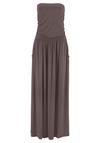 Lascana Maxikleid Maxikleid Damen - braun