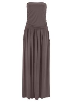 Lascana Maxikleid Maxikleid Damen braun