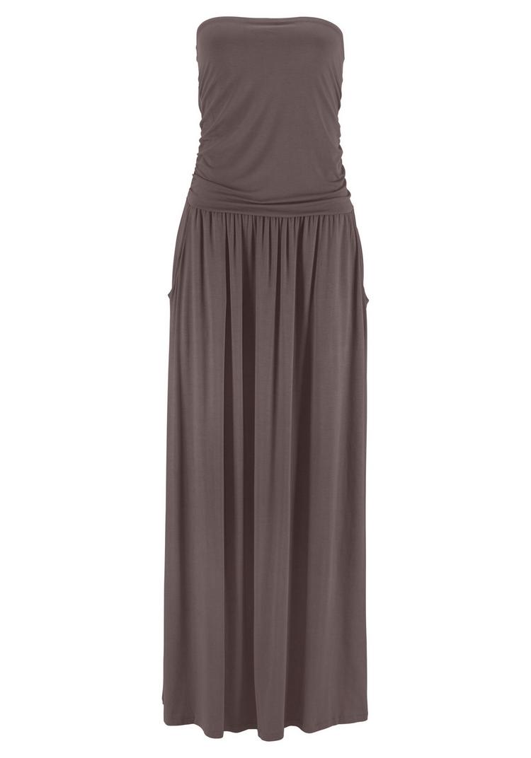 Lascana Lascana Maxikleid Maxikleid Damen - braun - 0 | SportScheck