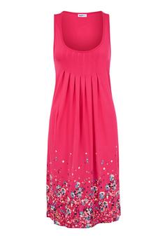 BEACH TIME Strandkleid Trägerkleid Damen beere