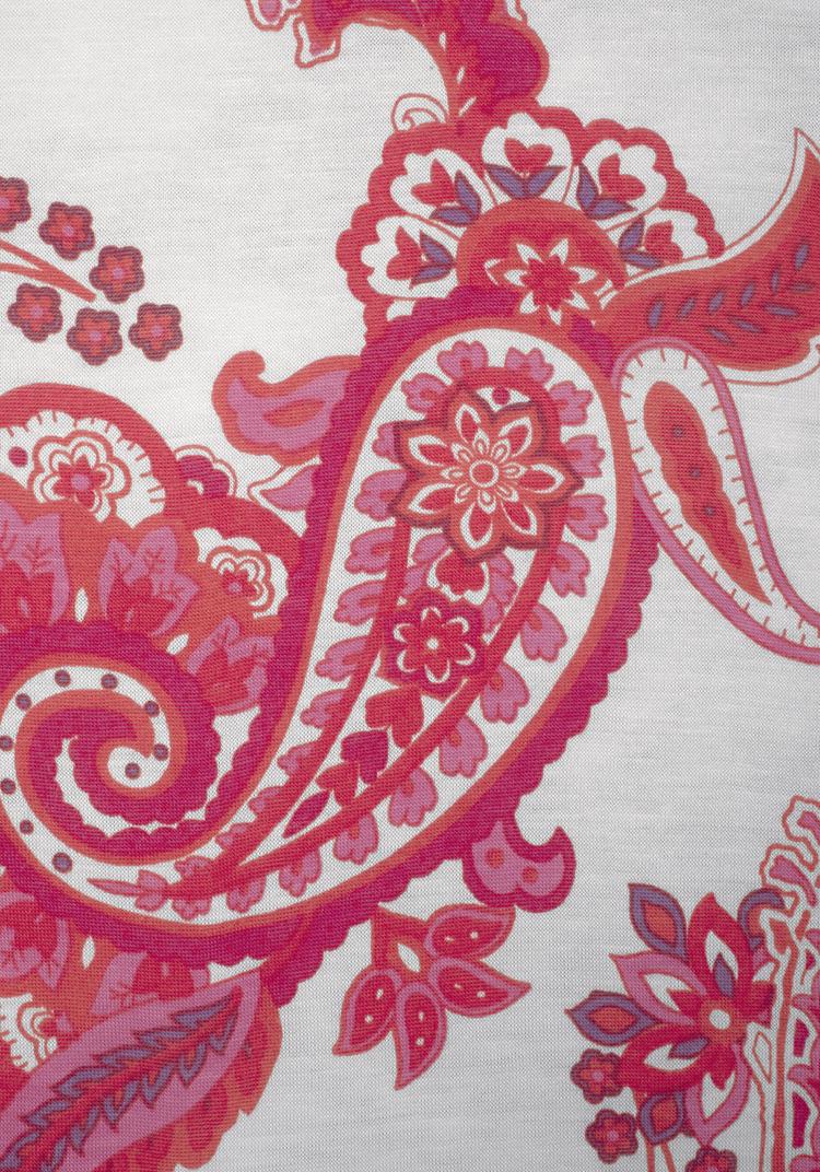 Lascana Lascana Maxikleid Maxikleid Damen - rot-wei&szlig;-bedruckt - 0 | SportScheck