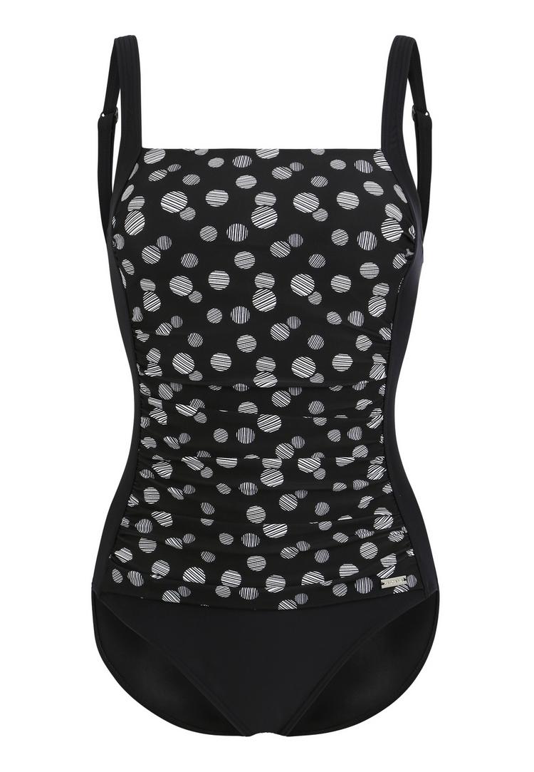 Lascana Lascana Badeanzug Badeanzug Damen - schwarz-wei&szlig; - 1 | SportScheck