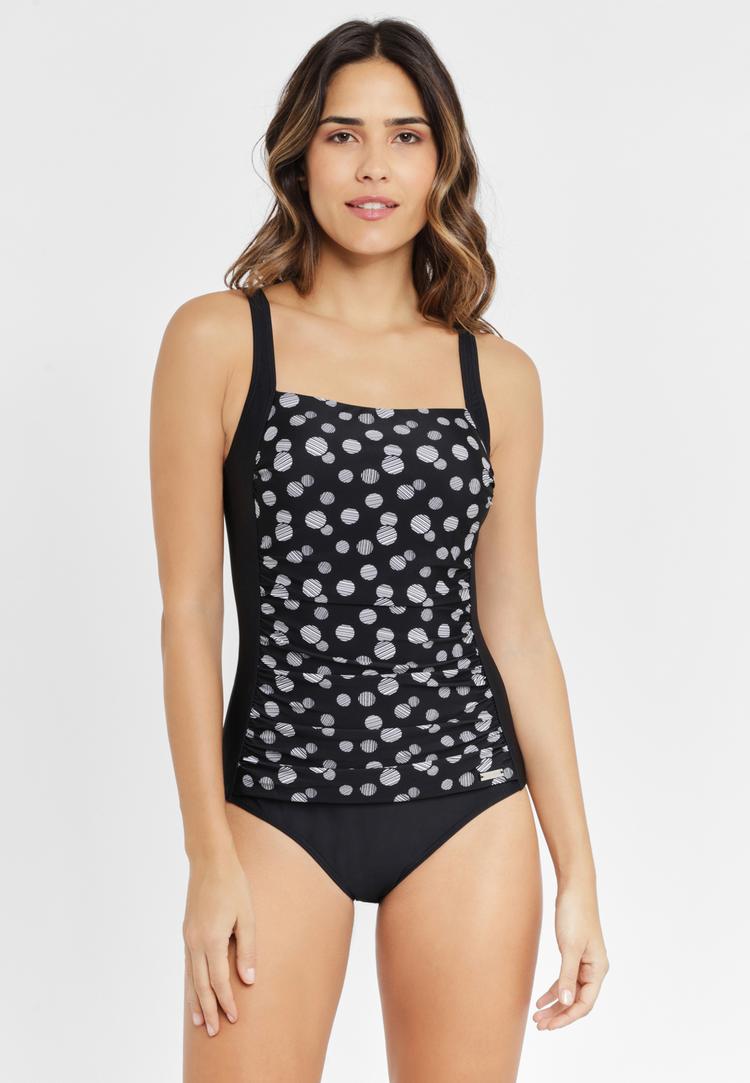 Lascana Lascana Badeanzug Badeanzug Damen - schwarz-wei&szlig; - 2 | SportScheck