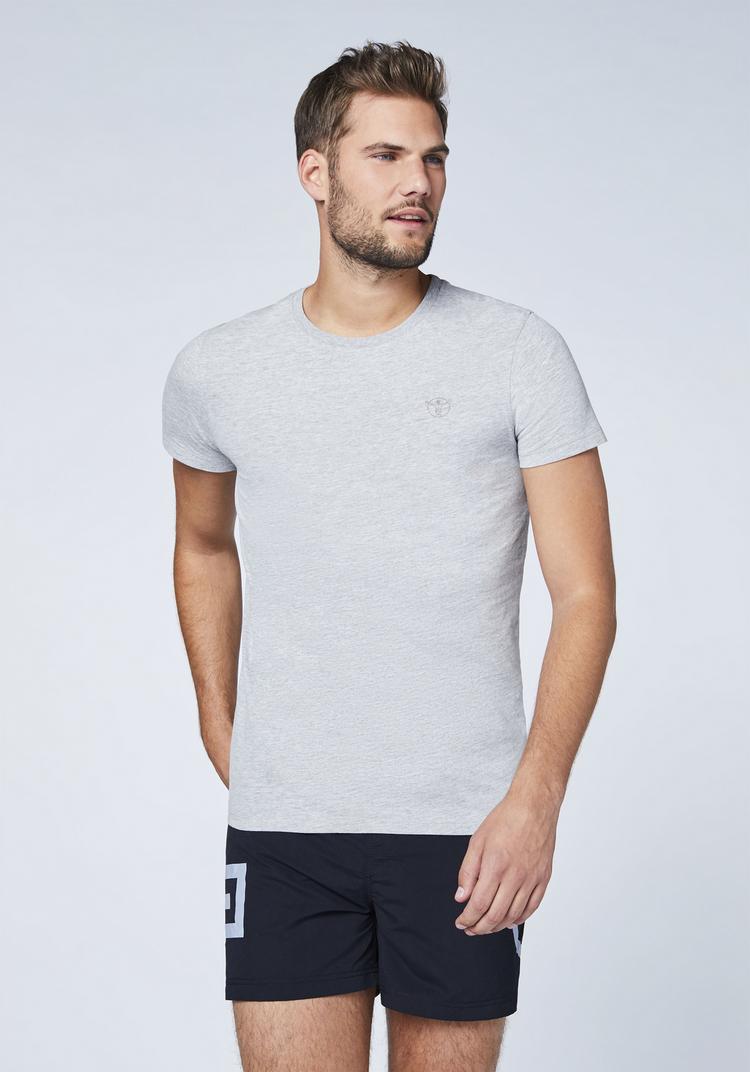 Chiemsee Chiemsee T-Shirts T-Shirt Herren - Neutr, Grey Mel, - 0 | SportScheck