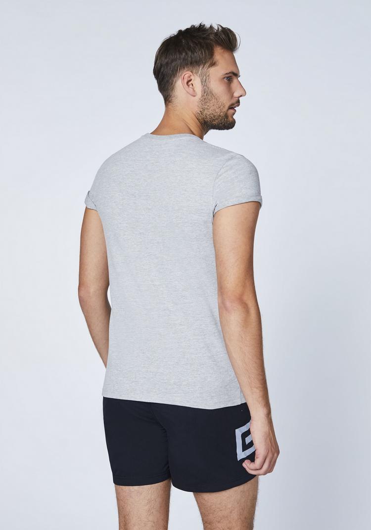 Chiemsee Chiemsee T-Shirts T-Shirt Herren - Neutr, Grey Mel, - 1 | SportScheck