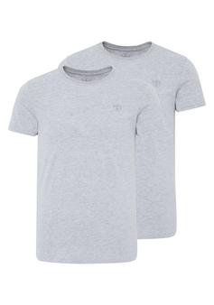 Chiemsee T-Shirts T-Shirt Herren Neutr, Grey Mel,