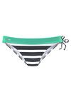 KangaROOS Bikini-Hose Bikini Hose Damen - schwarz-wei&szlig;